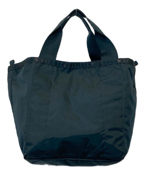 LeSportsac（レスポートサック）LeSportsac (レスポートサック) SM REVERSIBLE PKT TOTE エスエム リバーシブル ポケット トート グリーンの古着・服飾アイテム