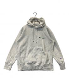 Champion REVERSE WEAVE（チャンピオン リバース ウィーブ）の古着「プルオーバー スウェット パーカー C8-W121」｜アイボリー