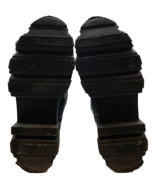 GANNI（ガニー）GANNI (ガニー) High Chelsea Boot Black Stitch（ハイチェルシーブーツ ブラックステッチ）　S1922 ブラック サイズ:38の古着・服飾アイテム