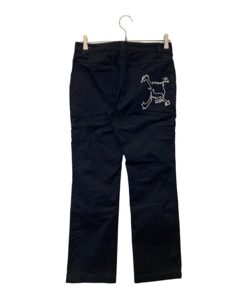 OAKLEY（オークリー）OAKLEY (オークリー) 刺繍デニムパンツ ブラック サイズ:32の古着・服飾アイテム