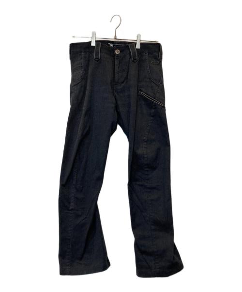 OAKLEY（オークリー）OAKLEY (オークリー) 立体裁断スカル刺繍デニムパンツ ブラック サイズ:30の古着・服飾アイテム