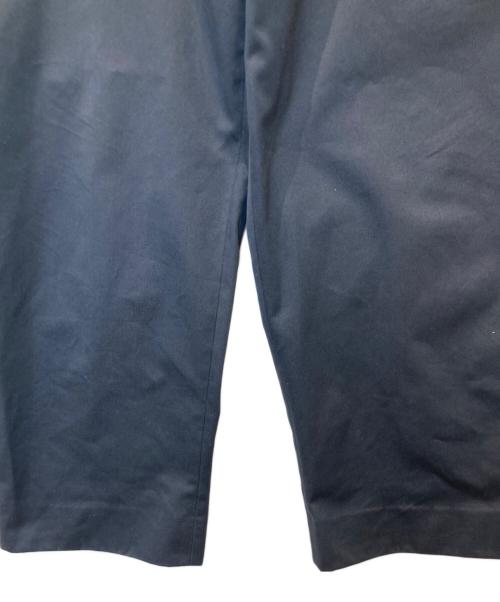 ALDOMARIACAMILLO（アルドマリアカミッロ）ALDOMARIACAMILLO (アルドマリアカミッロ) ワイドチノトラウザーズ　KEITH C-202 ネイビー サイズ:46の古着・服飾アイテム