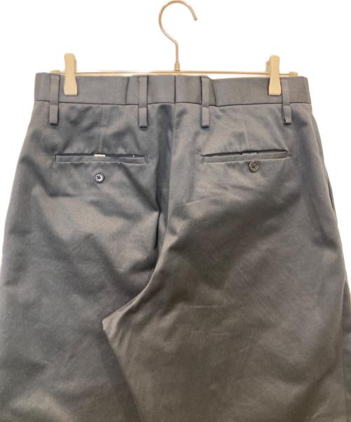 ALDOMARIACAMILLO（アルドマリアカミッロ）ALDOMARIACAMILLO (アルドマリアカミッロ) ワイドチノトラウザーズ　KEITH C-202 ネイビー サイズ:46の古着・服飾アイテム