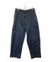 ALDOMARIACAMILLO（アルドマリアカミッロ）の古着「ワイドチノトラウザーズ　KEITH C-202」｜ネイビー