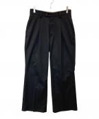 RICE NINE TENライスナインテン）の古着「ワイドスラックス」｜ブラック