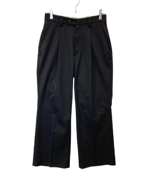 RICE NINE TEN（ライスナインテン）RICE NINE TEN (ライスナインテン) ワイドスラックス ブラック サイズ:2の古着・服飾アイテム