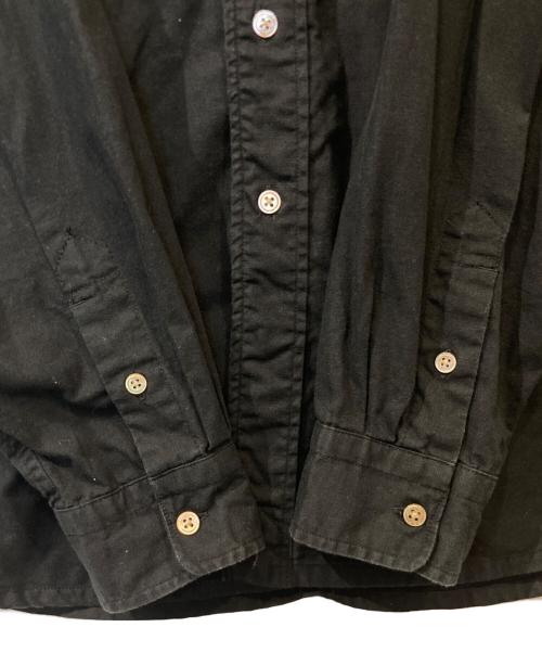 Snow peak（スノーピーク）Snow peak (スノーピーク) OG Cotton Poplin BD Shirt（OGコットンポプリンBDシャツ）　SH-22SU401 ブラック サイズ:XLの古着・服飾アイテム