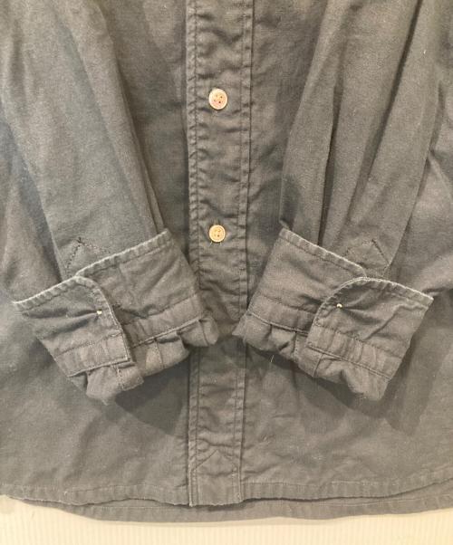 Snow peak（スノーピーク）Snow peak (スノーピーク) OG Cotton Poplin BD Shirt（OGコットンポプリンBDシャツ）　SH-22SU401 ブラック サイズ:XLの古着・服飾アイテム