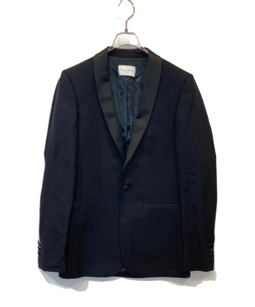 Sandro（サンドロ）Sandro (サンドロ) セットアップ ネイビー サイズ: ジャケット44：ボトムス38の古着・服飾アイテム