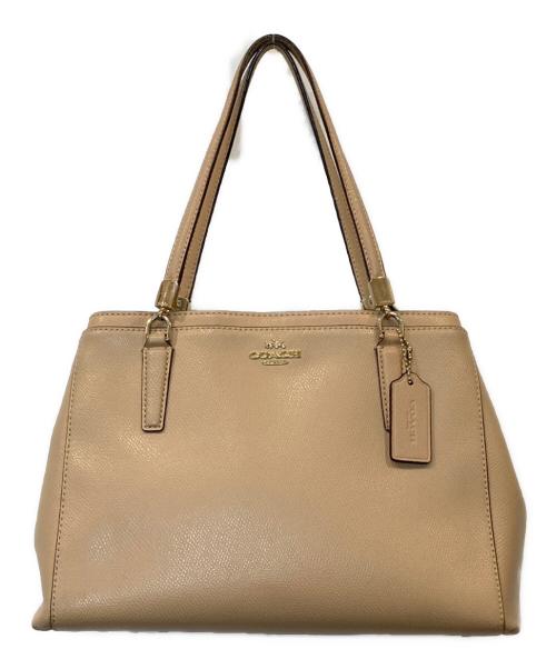 COACH（コーチ）COACH (コーチ) 2WAYバッグ ベージュの古着・服飾アイテム