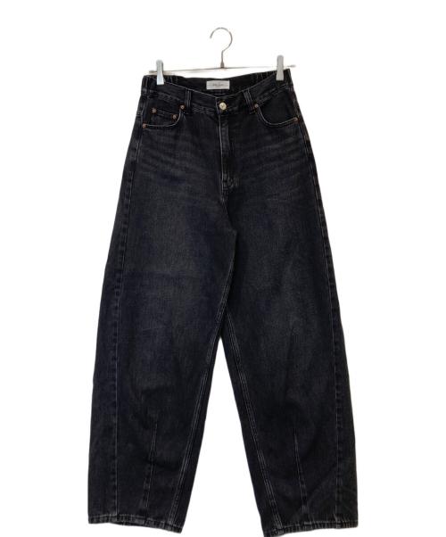 Mila Owen（ミラオーウェン）Mila Owen (ミラオーウェン) ウエストゴムカーヴィデニム　09WFP251161 ブラック サイズ:1の古着・服飾アイテム