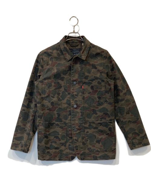 LEVI'S（リーバイス）LEVI'S (リーバイス) カモ柄カバーオール　29655-0004 ブラウン サイズ:Sの古着・服飾アイテム