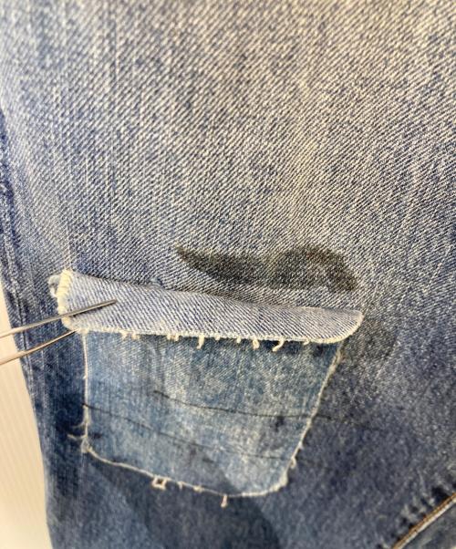 LEVI'S VINTAGE CLOTHING（リーバイス ビンテージ クロージング）LEVI'S VINTAGE CLOTHING (リーバイス ビンテージ クロージング) セルビッチリペアデニムパンツ 47501-0171 インディゴ サイズ:76cm (W30)の古着・服飾アイテム