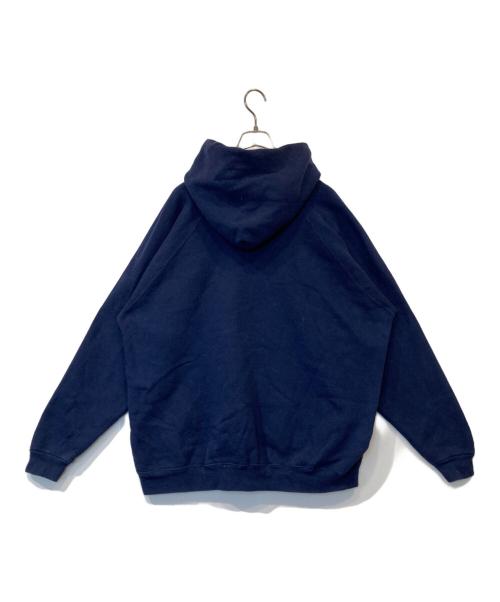 adidas（アディダス）adidas (アディダス) 刺繍ロゴパーカー ネイビー サイズ:Lの古着・服飾アイテム