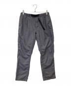 GRAMICCI×IDGグラミチ×インディゴス）の古着「タックパンツ」｜グレー