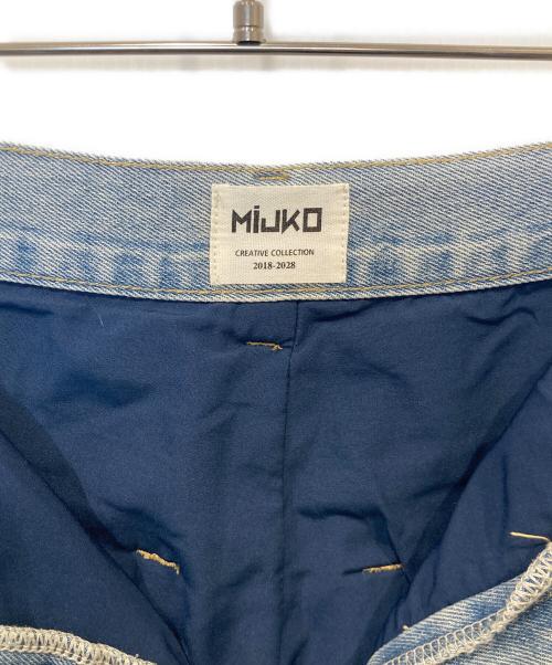 MIJKO（ミコ）MIJKO (ミコ) デニムパンツ インディゴ サイズ:Lの古着・服飾アイテム