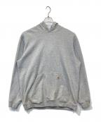 CarHarttカーハート）の古着「HOODED PULLOVER MIDWEIGHT SWEATSHIRT　K121 HGY」｜グレー