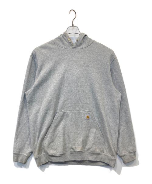 CarHartt（カーハート）CarHartt (カーハート) HOODED PULLOVER MIDWEIGHT SWEATSHIRT　K121 HGY グレー サイズ:XLの古着・服飾アイテム