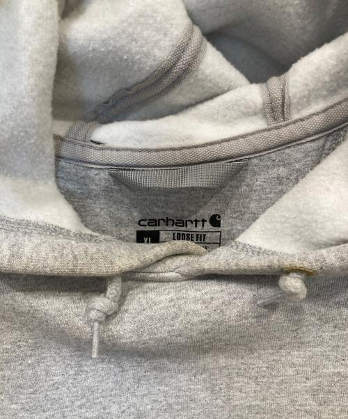 CarHartt（カーハート）CarHartt (カーハート) HOODED PULLOVER MIDWEIGHT SWEATSHIRT　K121 HGY グレー サイズ:XLの古着・服飾アイテム