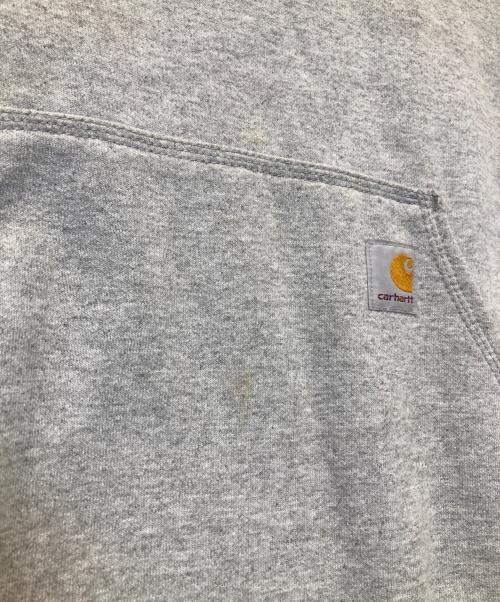 CarHartt（カーハート）CarHartt (カーハート) HOODED PULLOVER MIDWEIGHT SWEATSHIRT　K121 HGY グレー サイズ:XLの古着・服飾アイテム
