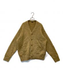 WILD LIFE TAILOR Adam et ROPE（ワイルドライフテーラーアダム エ ロペ）の古着「カートモヘアカーディガン　GPK-54010-B」｜イエロー