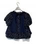 COMME des GARCONS tricot (コムデギャルソントリコ) ドットブラウス　TB-B023 ネイビー サイズ:M：8000円