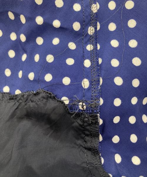 COMME des GARCONS tricot（コムデギャルソントリコ）COMME des GARCONS tricot (コムデギャルソントリコ) ノースリードットブブラウス　TQ-B032 ネイビー サイズ:Sの古着・服飾アイテム