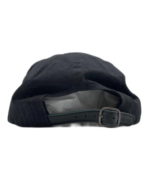 SUPREME（シュプリーム）Supreme (シュプリーム) Washed Chino Twill Camp Cap ウォッシュド チノ ツイル キャンプ キャップ ブラックの古着・服飾アイテム