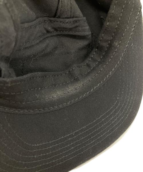 SUPREME（シュプリーム）Supreme (シュプリーム) Washed Chino Twill Camp Cap ウォッシュド チノ ツイル キャンプ キャップ ブラックの古着・服飾アイテム