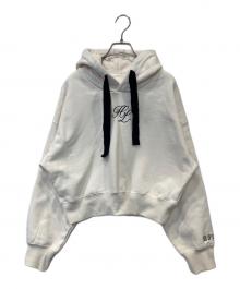 HER LIP TO（ハーリップトゥ）の古着「Lounge Drawstring Hoodie ラウンジ ドローストリング フーディー 1244410186」｜アイボリー