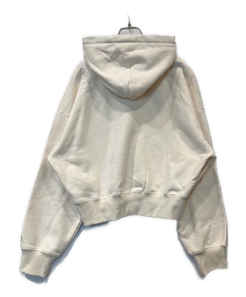 HER LIP TO（ハーリップトゥ）HER LIP TO (ハーリップトゥ) Lounge Drawstring Hoodie ラウンジ ドローストリング フーディー 1244410186 アイボリー サイズ:FREEの古着・服飾アイテム