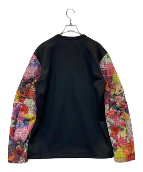 COMME des GARCONS HOMME PLUS（コムデギャルソンオムプリュス）COMME des GARCONS HOMME PLUS (コムデギャルソンオムプリュス) 袖切替スウェット　PR-T021 ブラック サイズ:Mの古着・服飾アイテム