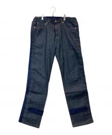 A.P.C.×sacai（アーペーセー×サカイ）の古着「PANTALON HARU切替デニムパンツ　21E2-PAADX-M08372」｜インディゴ