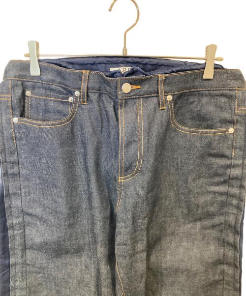 A.P.C.（アーペーセー）A.P.C. (アーペーセー) sacai (サカイ) PANTALON HARU切替デニムパンツ　21E2-PAADX-M08372 インディゴ サイズ:Lの古着・服飾アイテム