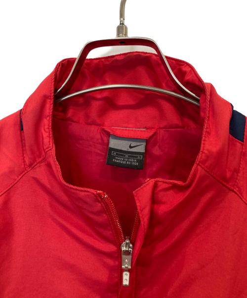 NIKE（ナイキ）NIKE (ナイキ) ナイロンジャケット レッド サイズ:Mの古着・服飾アイテム