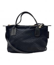 ROBERTA PIERI（ロベルタピエリ）の古着「2WAYハンドバッグ」｜ブラック