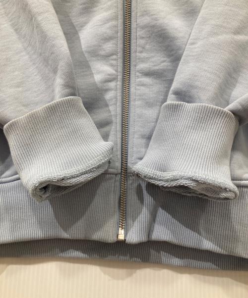 AMI PARIS（アミ パリス）AMI PARIS (アミ パリス) AMI DE COEUR ジップ パーカー　HSW765.730 スカイブルー サイズ:Lの古着・服飾アイテム