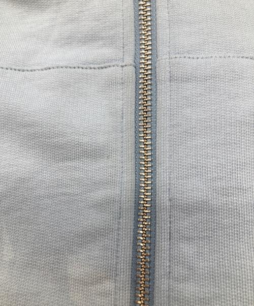AMI PARIS（アミ パリス）AMI PARIS (アミ パリス) AMI DE COEUR ジップ パーカー　HSW765.730 スカイブルー サイズ:Lの古着・服飾アイテム