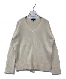 theory（セオリー）の古着「RELAXED VNECK PO 8301736」｜アイボリー