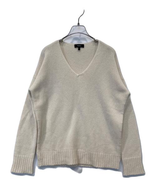 theory（セオリー）theory (セオリー) RELAXED VNECK PO 8301736 アイボリー サイズ:Sの古着・服飾アイテム