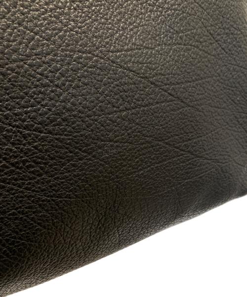COS（コス）COS (コス) レザートートバッグ ブラックの古着・服飾アイテム