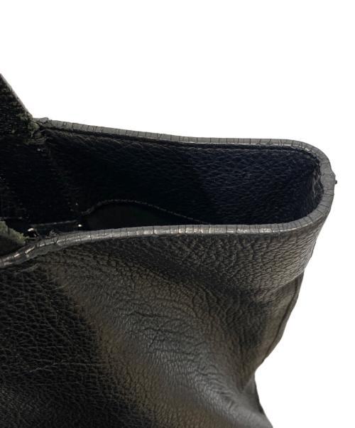 COS（コス）COS (コス) レザートートバッグ ブラックの古着・服飾アイテム