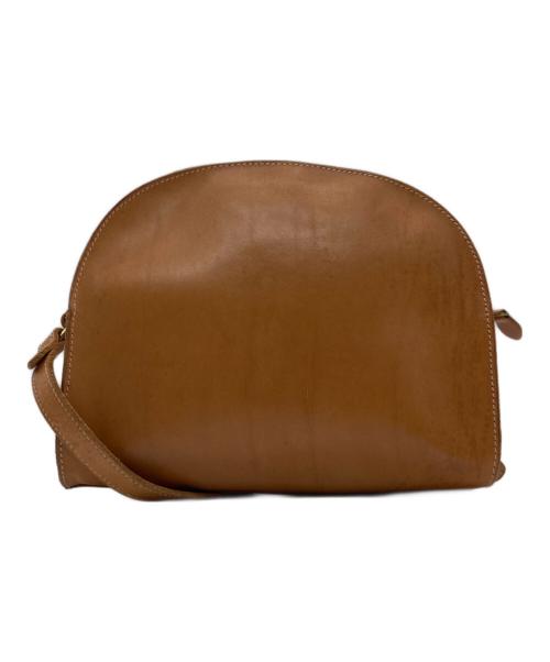 IL BISONTE（イル ビゾンテ）IL BISONTE (イル ビゾンテ) アーチトップショルダーバッグ ブラウンの古着・服飾アイテム