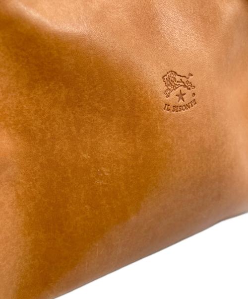 IL BISONTE（イル ビゾンテ）IL BISONTE (イル ビゾンテ) アーチトップショルダーバッグ ブラウンの古着・服飾アイテム