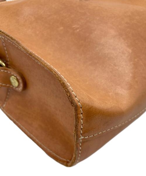 IL BISONTE（イル ビゾンテ）IL BISONTE (イル ビゾンテ) アーチトップショルダーバッグ ブラウンの古着・服飾アイテム