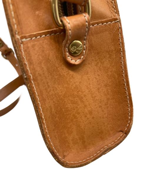 IL BISONTE（イル ビゾンテ）IL BISONTE (イル ビゾンテ) アーチトップショルダーバッグ ブラウンの古着・服飾アイテム