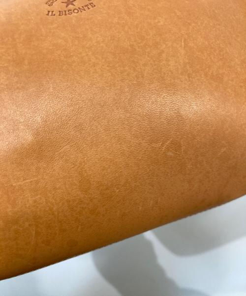 IL BISONTE（イル ビゾンテ）IL BISONTE (イル ビゾンテ) アーチトップショルダーバッグ ブラウンの古着・服飾アイテム