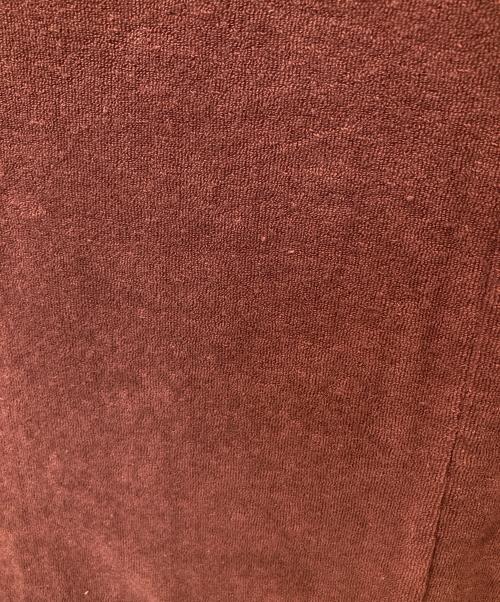 Ameri（アメリ）AMERI (アメリ) COMFY PILE DRESS　0225105210220 エンジ サイズ:Mの古着・服飾アイテム