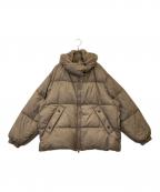 PELLESSIMOペレッシモ）の古着「2Way Down JACKET ダウンジャケット 20010570001730」｜ベージュ