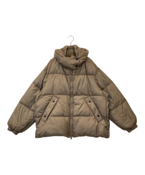 PELLESSIMO（ペレッシモ）PELLESSIMO (ペレッシモ) 2Way Down JACKET ダウンジャケット 20010570001730 ベージュ サイズ:38の古着・服飾アイテム